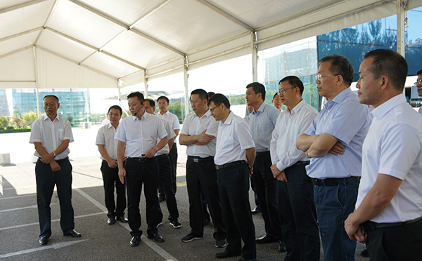國網(wǎng)領導一行到赫茲曼項目現(xiàn)場考察