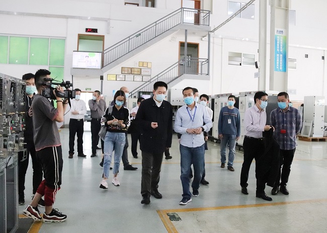 防疫做貢獻，復工感恩情|佛山市常務副市長一行蒞臨我司送溫暖